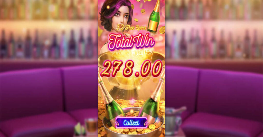 Cocktail Nights Free Spin big win