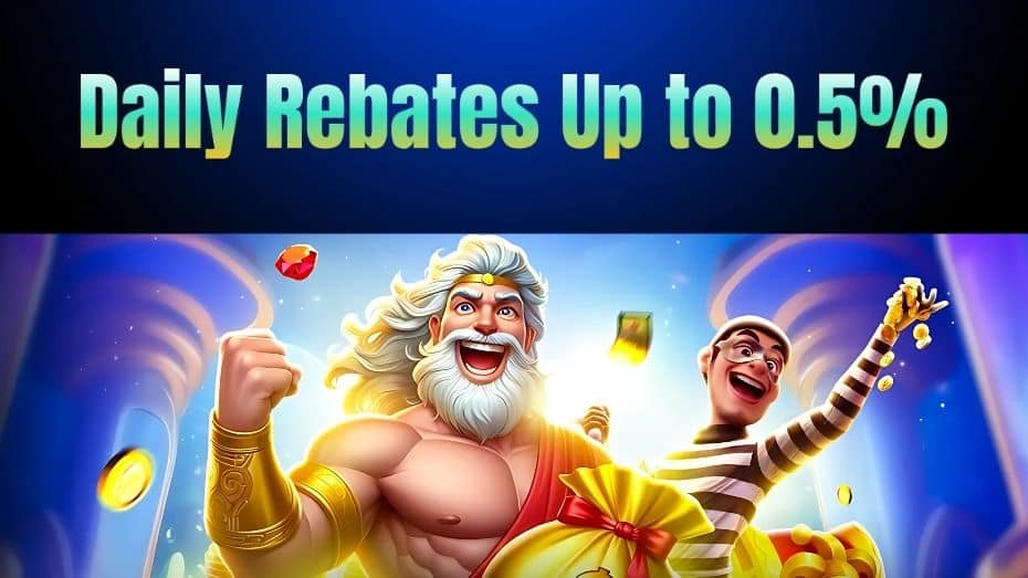 Daily Rebates Up to 0.5%